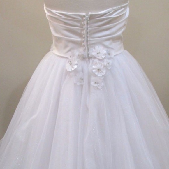 Alfred Angelo Disney Fairytale Belle 235 Wedding Dress Ivory Size 0 NWT - Picture 7 of 15